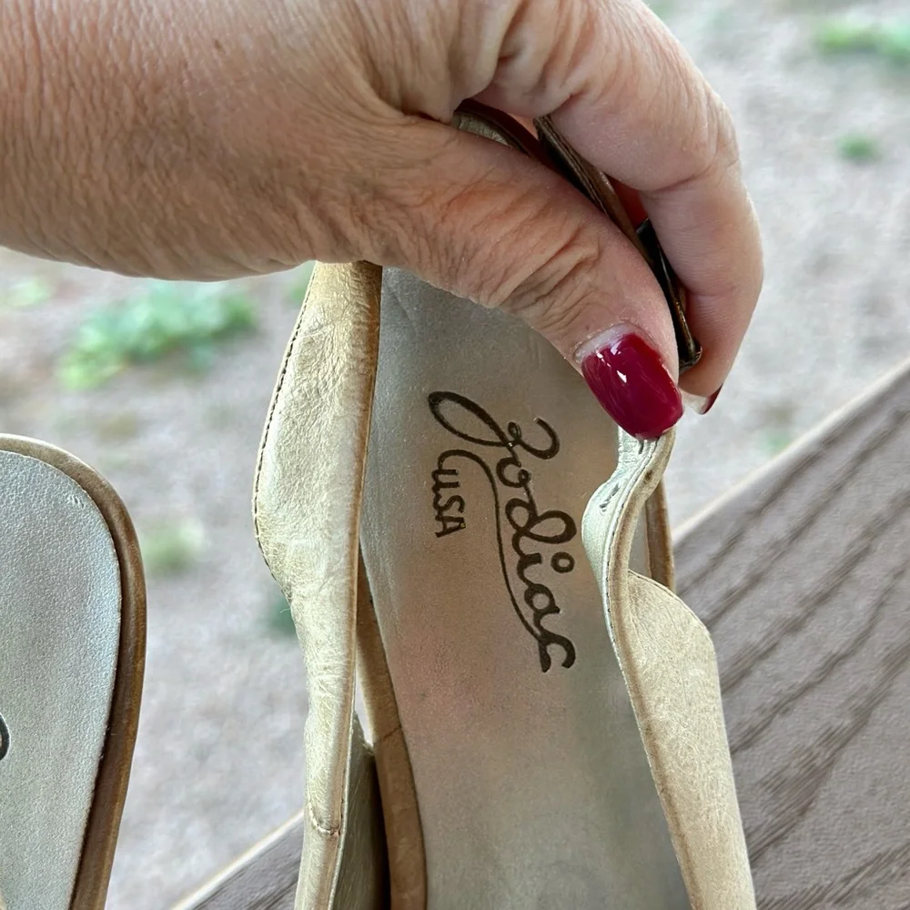 Zodiac USA Leather Heel - 6.5 - Picture 3 of 6